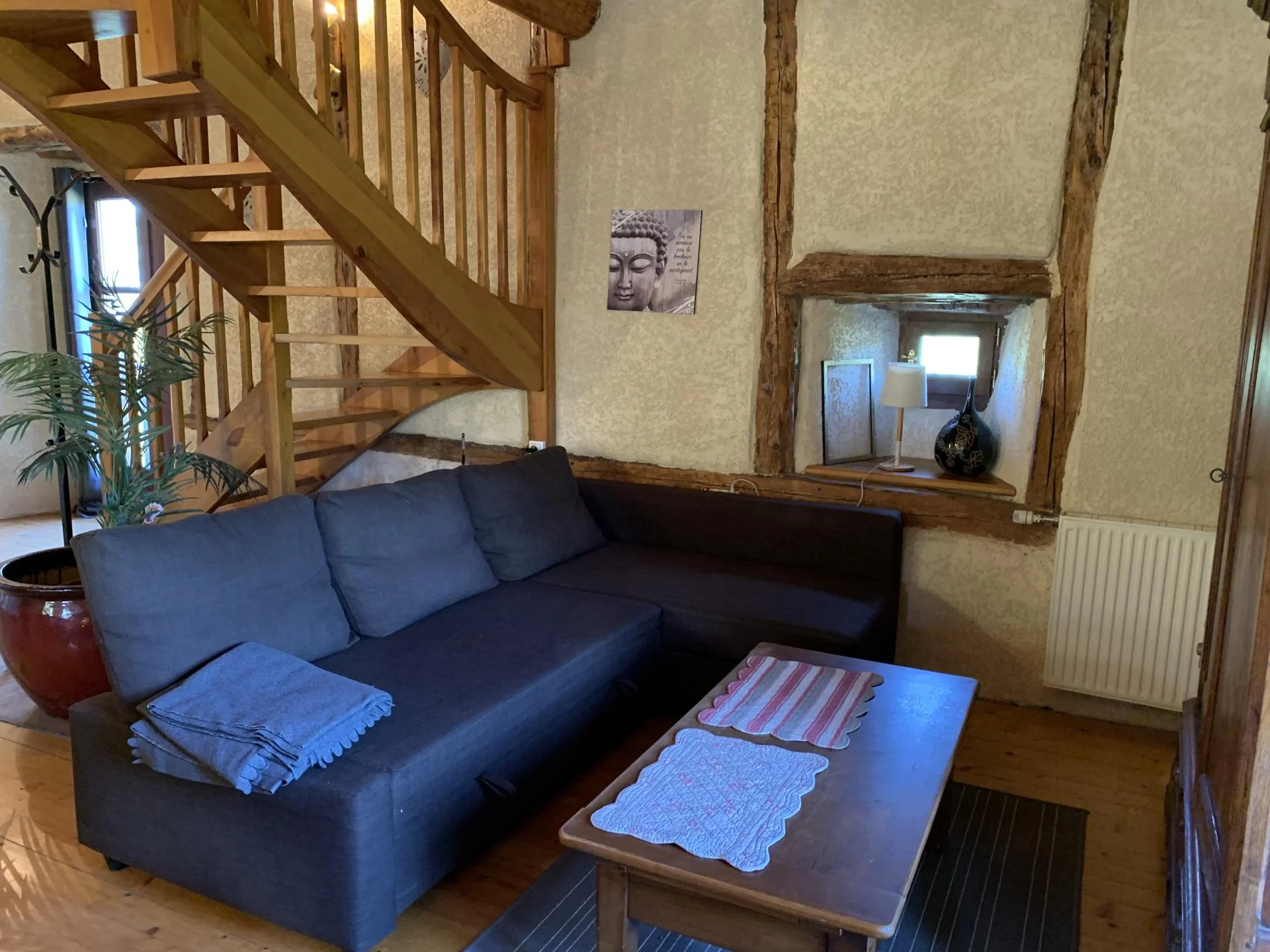 Coin détente avec canapé convertible